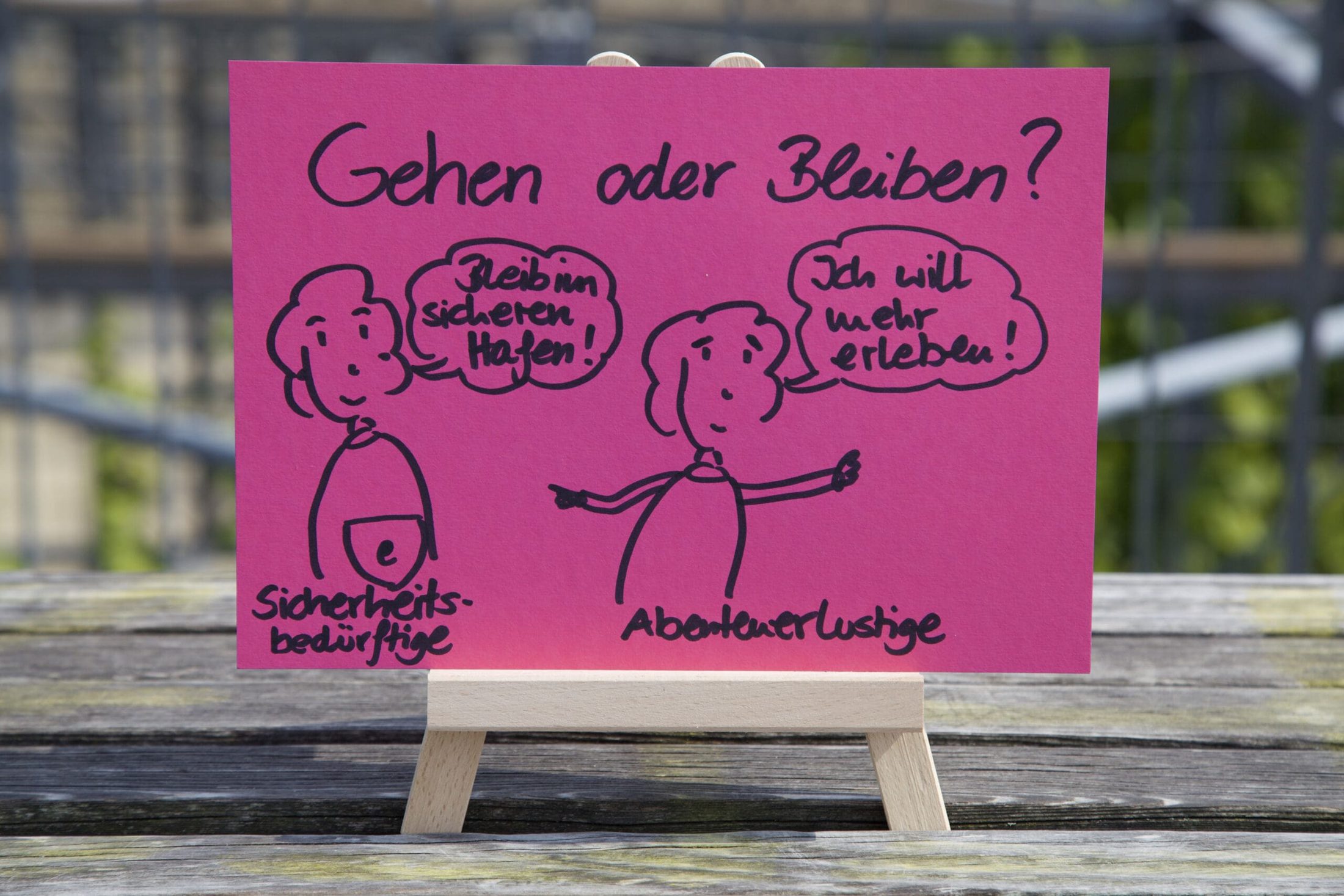 Gehen oder bleiben? Inneres Team bei Entscheidungen