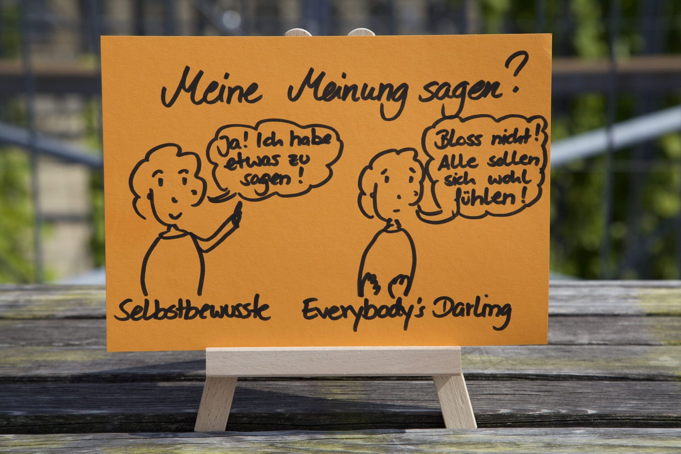 Meine Meinung sagen? Inneres Team bei schwierigen Gesprächen